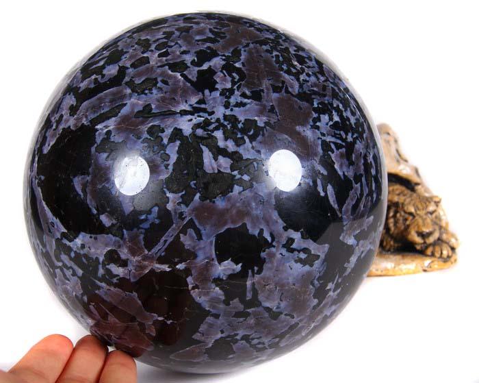 TITAN 6.9" Gabbro Sphere, Crystal Ball TITAN 6.9" Gabbro Sphere, Crystal Ball