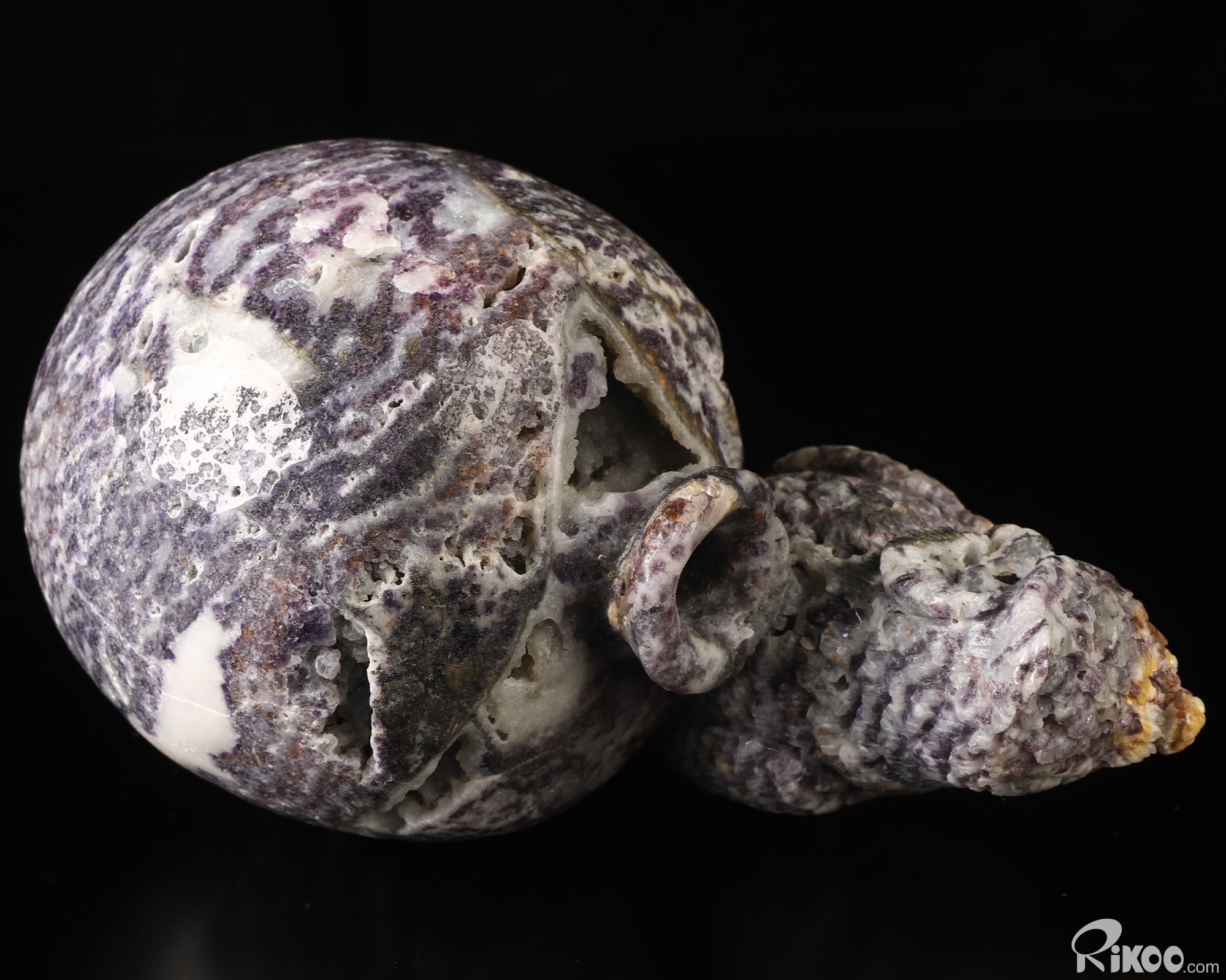 5.5" Purple white jade Hand Carved Crystal Owl Vase Sculpture, Crystal Healing 5.5" Purple white jade Hand Carved Crystal Owl Vase Sculpture, Crystal Healing