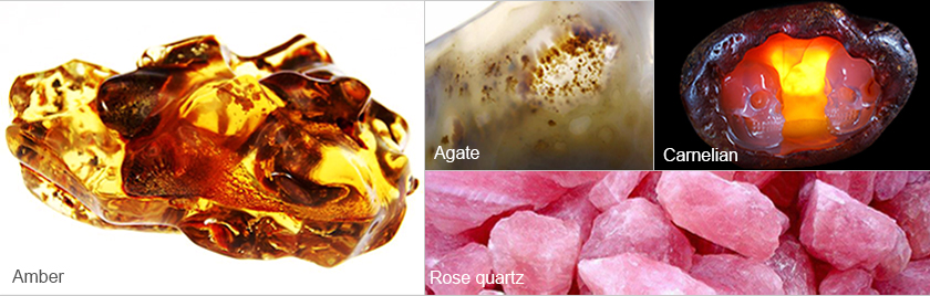 Display Translucent Stones