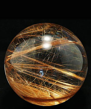STUNNING Rutilated Quartz Rock Crystal Sphere, Crystal Ball,Gemstone