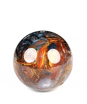 1.7" Pietersite Hand Carved Crystal Ball/Sphere, Crystal Healing