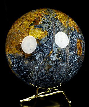 4.7" Pietersite Hand Carved Crystal Ball/Sphere, Crystal Healing