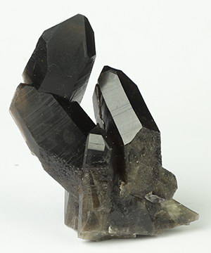3.4" Black Quartz Mineral Specimen, Crystal Healing