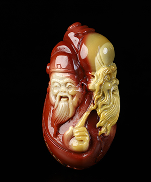 2.1" Mookaite Jasper Hand Carved Crystal Buddha Sculpture, Crystal Healing