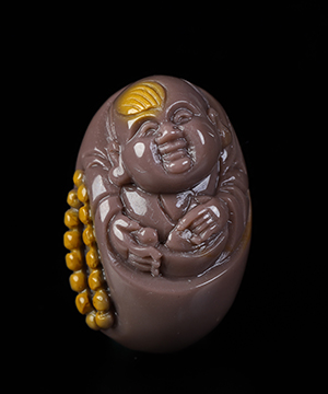 1.1" Mookaite Jasper Hand Carved Crystal Buddha Sculpture, Crystal Healing